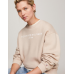 Tommy Hilfiger Modern Reg Corp Logo Sweater Beige