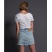 OneTeaspoon Montana Blue 2020 Mini High Waist Denim Skirt