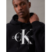 Calvin Klein Core Monogram Logo Hood Black