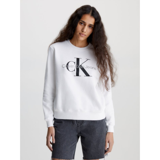 Calvin Klein Monologo Sweater White WMNS