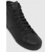 Diesel S-Mydori MC High-Top Sneakers in Leather Black