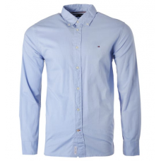 Tommy Hilfiger Natural Soft Solid RF Shirt Cloudy Blue