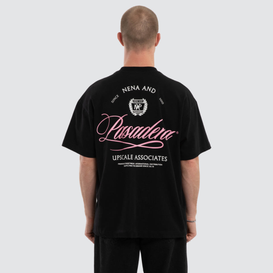 Nena and Pasadena Balance Raptor Tee Jet Black