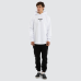 Nena and Pasadena Crew Dual Curved Hoodie Optical White Nena and Pasadena Crew Dual Curved Hoodie Optical White
