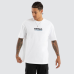 Nena and Pasadena Demand Box Fit Tee White