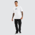 Nena and Pasadena Demand Box Fit Tee White