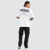 Nena and Pasadena Demand Box Fit Tee White