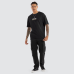 Nena and Pasadena Demand Box Fit Tee Jet Black