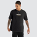 Nena and Pasadena Demand Box Fit Tee Jet Black