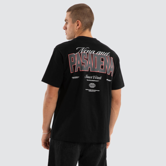 Nena and Pasadena Distance Classic Tee Jet Black