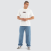 Nena and Pasadena Distance Classic Tee Natural White