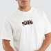 Nena and Pasadena Distance Classic Tee Natural White