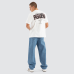 Nena and Pasadena Distance Classic Tee Natural White