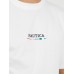 Nautica Spinnaker Collection Emporum Heavyweight Tee Oversized White