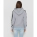 Nena and Pasadena Game Changer Hooded Sweater Grey Marl Wmn