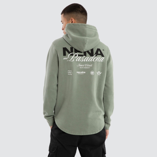 Nena and Pasadena Neutral Dual Curved Hoodie Pigment Shadow