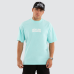 Nena and Pasadena Performance Raptor Tee Blue Light