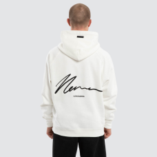 Nena and Pasadena Marshal Raglan Fleece Hoodie Natural White