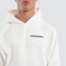 Nena and Pasadena Marshal Raglan Fleece Hoodie Natural White