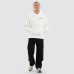 Nena and Pasadena Marshal Raglan Fleece Hoodie Natural White