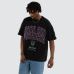 Nena and Pasadena Maverick Loopback Raptor Tee Anthracite Black