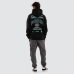 Nena and Pasadena Mercy Box Fit Hoodie Anthracite Black