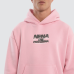 Nena and Pasadena Qualifying Relaxed Hoodie Orchid Pink