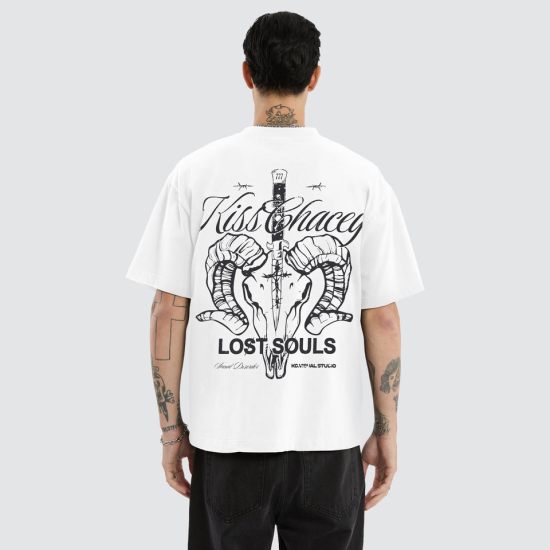 Kiss Chacey Ram Street Tee Optical White