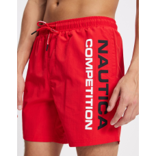 Nautica Competition Ramses 6" Swim Short Red