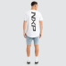 Nena and Pasadena Deliberate Dual Curved Tee White