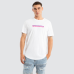 Nena and Pasadena Score Dual Curved Tee White