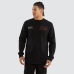 Nena and Pasadena Distance Dual Curved Sweater Jet Black
