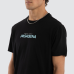 Nena and Pasadena System Dual Curved Tee Jet Black