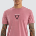 Nena and Pasadena Wave Dual Curved Tee Pigment Mesa Rose