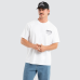 Nena and Pasadena Written Classic Tee White