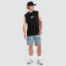 Nena and Pasadena Script Relaxed Muscle Jet Black