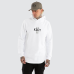 Kiss Chacey Omega Dual Curved Hoodie Optical White