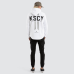 Kiss Chacey Omega Dual Curved Hoodie Optical White