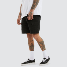 Kiss Chacey Salem Cargo Short Obsidian Black