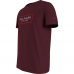 Tommy Hilfiger Box Outline Tee Rouge