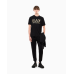 EA7 Emporio Armani Oversized Logo Tee Black