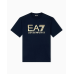 EA7 Emporio Armani Oversized Logo Tee Navy