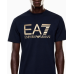 EA7 Emporio Armani Oversized Logo Tee Navy