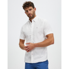 Tommy Hilfiger WCC Flex RF Oxford S/S Shirt White