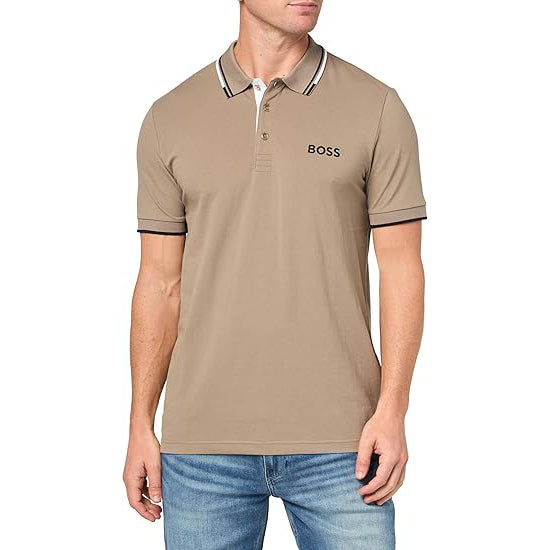 Boss Paddy Pro Polo Tan
