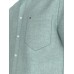 Tommy Hilfiger Pigment Dyed Linen R/F Shirt Minty Essence