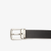 Lacoste Pin and Flat Buckle Belt Gift Set Black