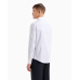 Armani Exchange Slim Stretch Poplin Shirt White