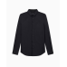 Armani Exchange Slim Stretch Poplin Shirt Black