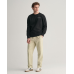 Gant Printed Graphic Crewneck Sweater Black